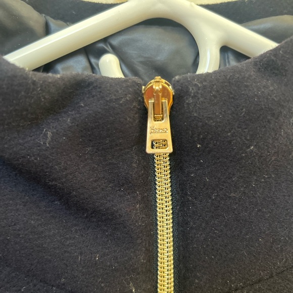 Herno Kids- luxury wool layered puffer navy- 8-10yrs - Picture 4 of 6